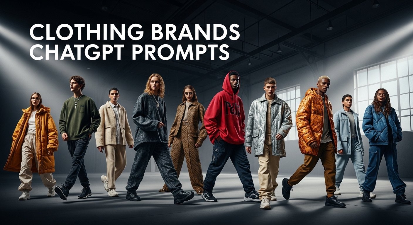 Clothing brands chat gpt prompts