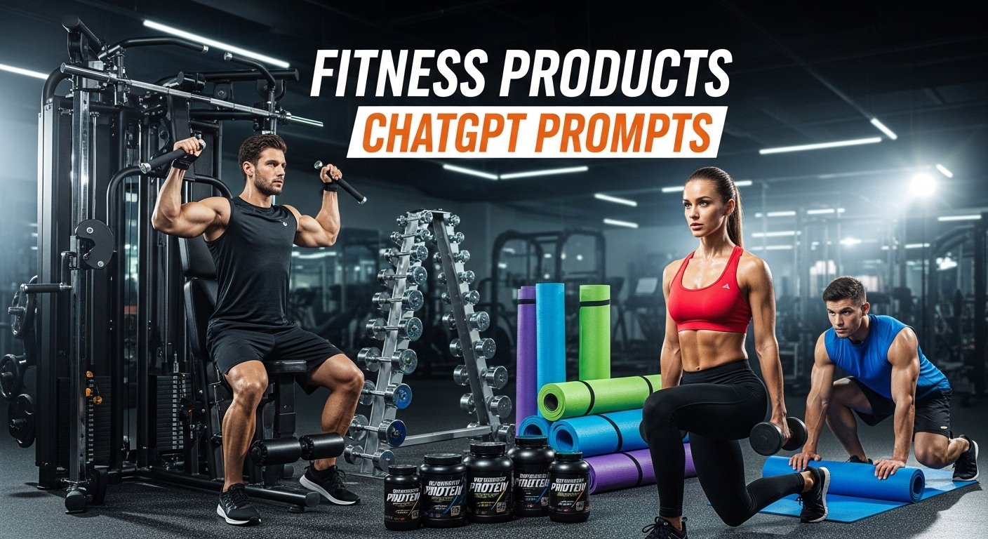 Fitness products chat gpt prompts