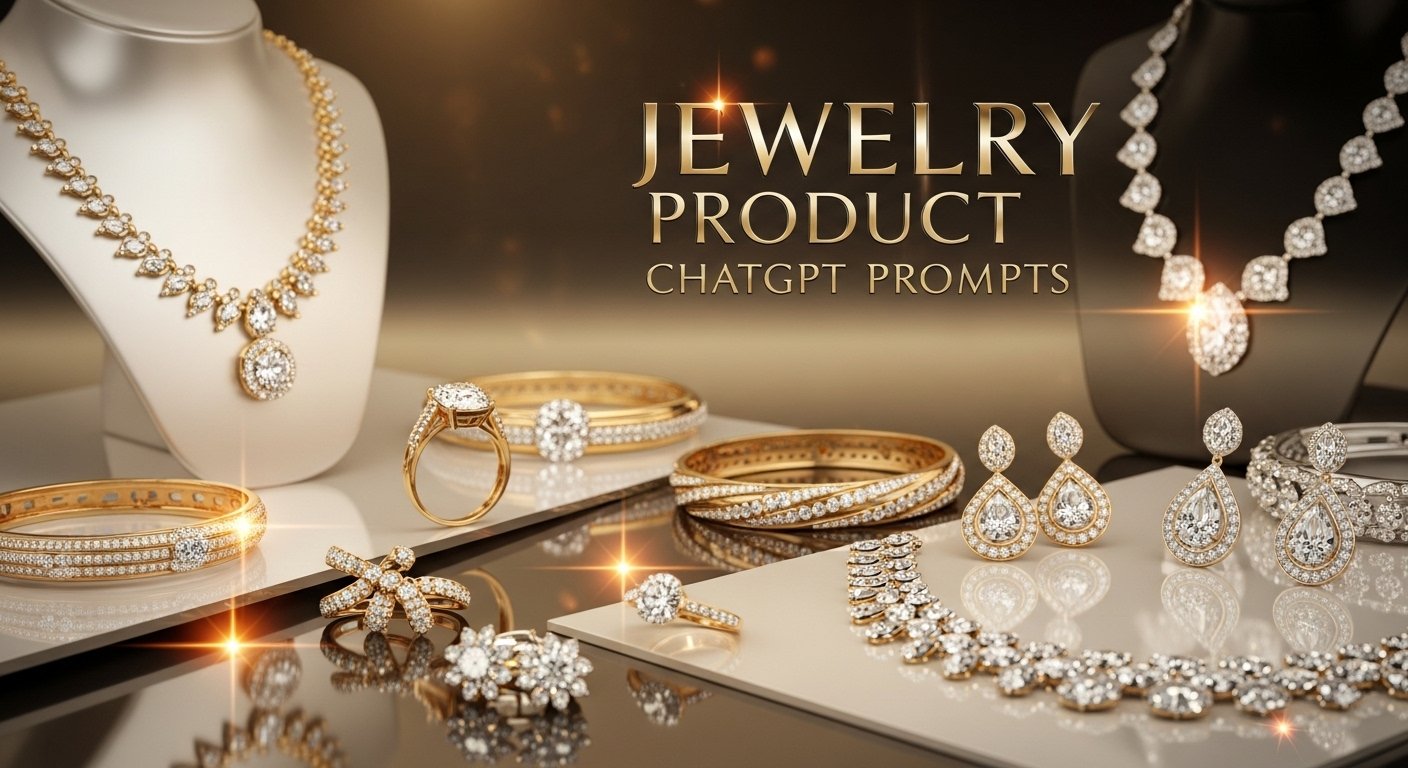 Jewelry product chat gpt prompts
